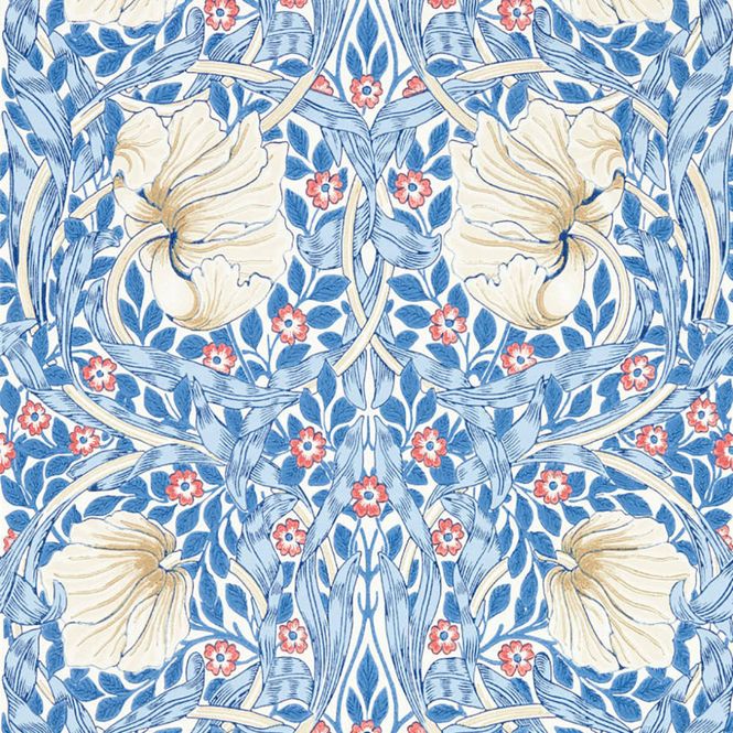 Hovedbilde William Morris - Pimpernel Cochineal Pink
