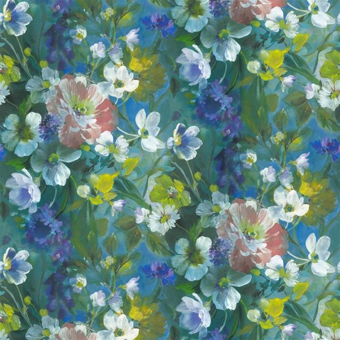 Hovedbilde Designers Guild - Gladys Blossom / Cobalt