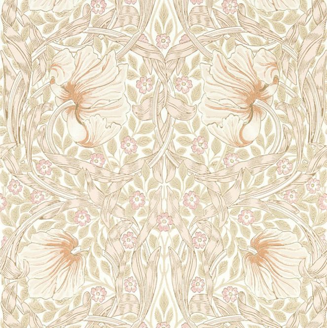 Hovedbilde William Morris - Pimpernel Cochineal Pink